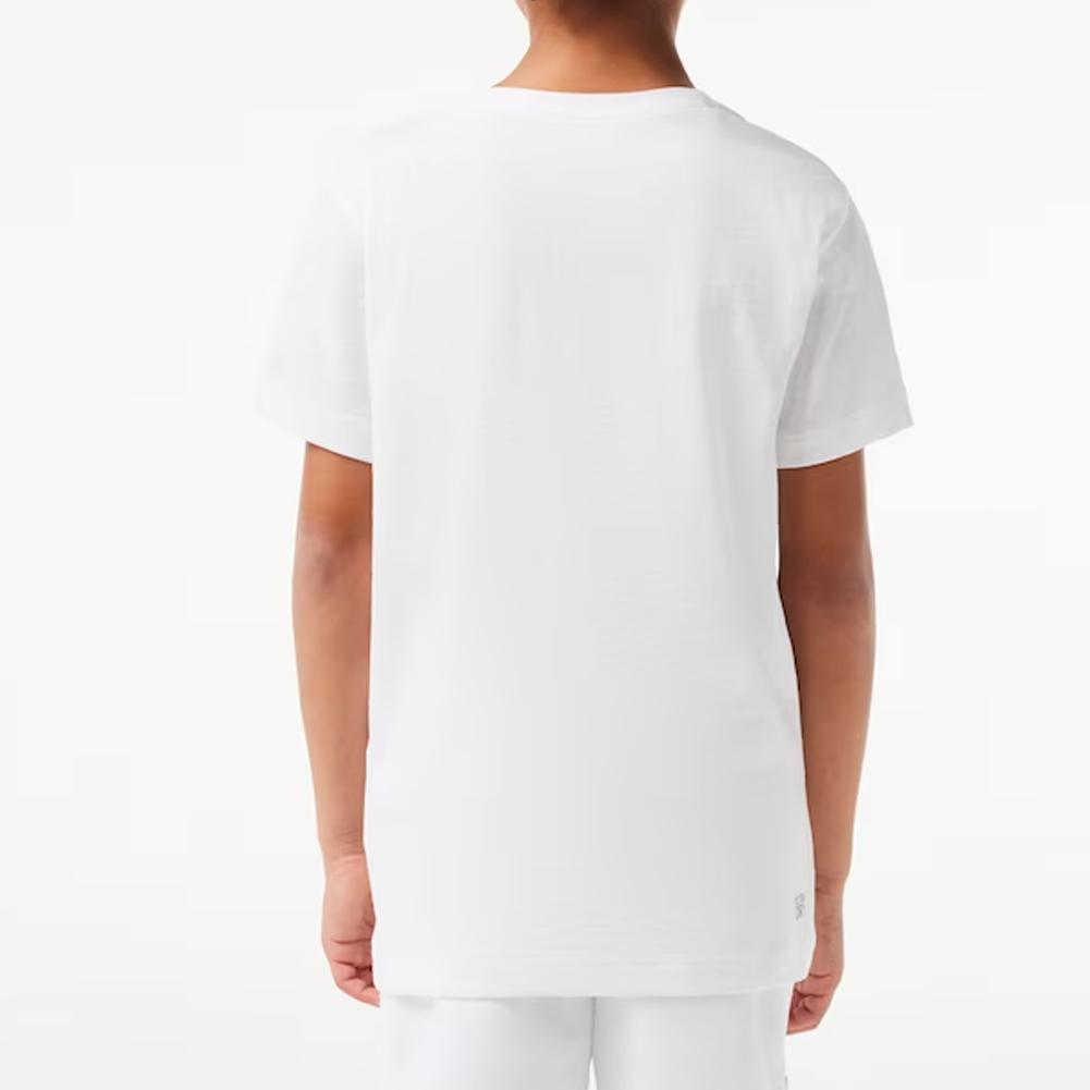 Boys' Oversized Croc Tennis Tee - Comfortable Cotton Shirt for Kids Sports & Casual Wear - Perfect for Tennis, School, and Everyday Outfits
