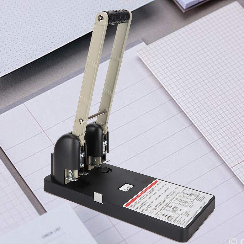 Adjustable 2-Hole Paper Punch for Office & School - Heavy Duty 150 Sheet Capacity - Perfect for Binders, Reports & Filing Documents
