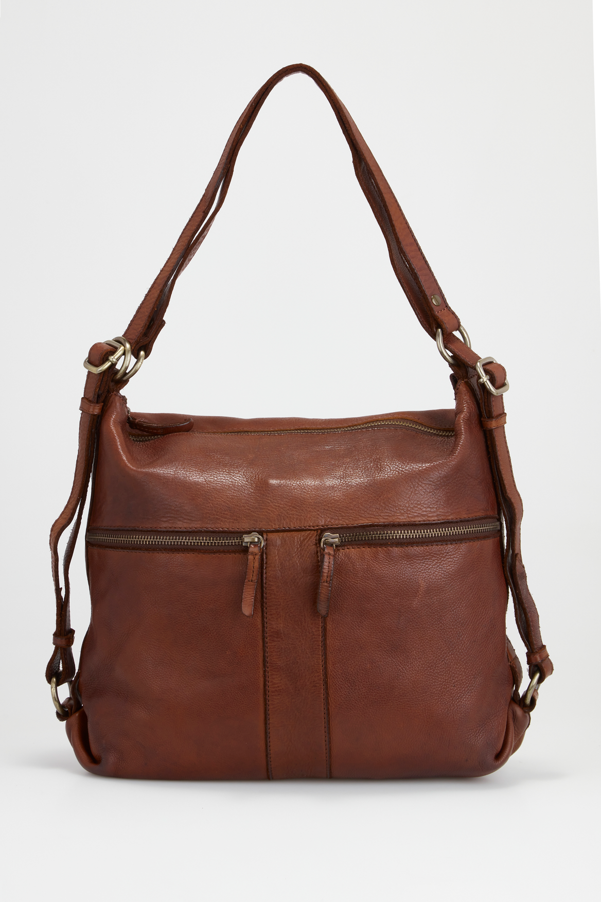 Ari Genuine Leather Convertible Backpack for Women & Men - Stylish Laptop Bag, Travel Backpack, Work Tote & Shoulder Bag - Perfect for Office, Commute & Weekend Getaways