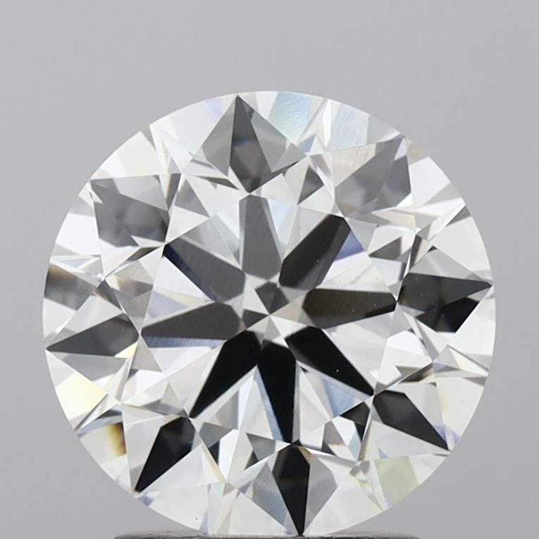 3 Carat E Color VVS2 Clarity Round Lab-Grown Diamond for Engagement Rings & Fine Jewelry