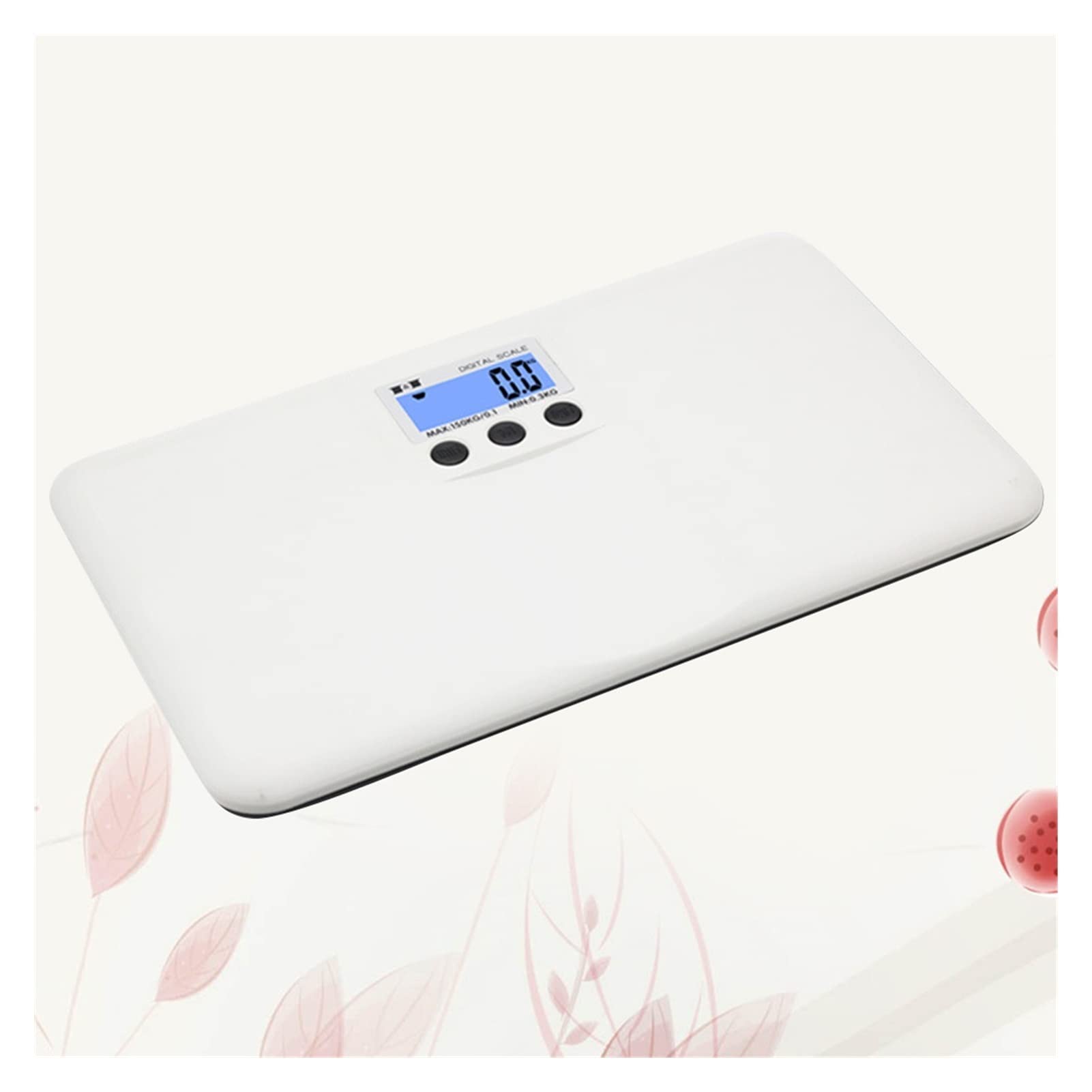 JTWMY Digital Baby Scale - Accurate Electronic Weight Scale for Infants, Pets & Smart Home Use | Multi-Function Digital Scale for Newborns, Toddlers & Small Animals (22.6lbs Capacity) | Perfect for Nursery, Veterinary & Home Health Monitoring