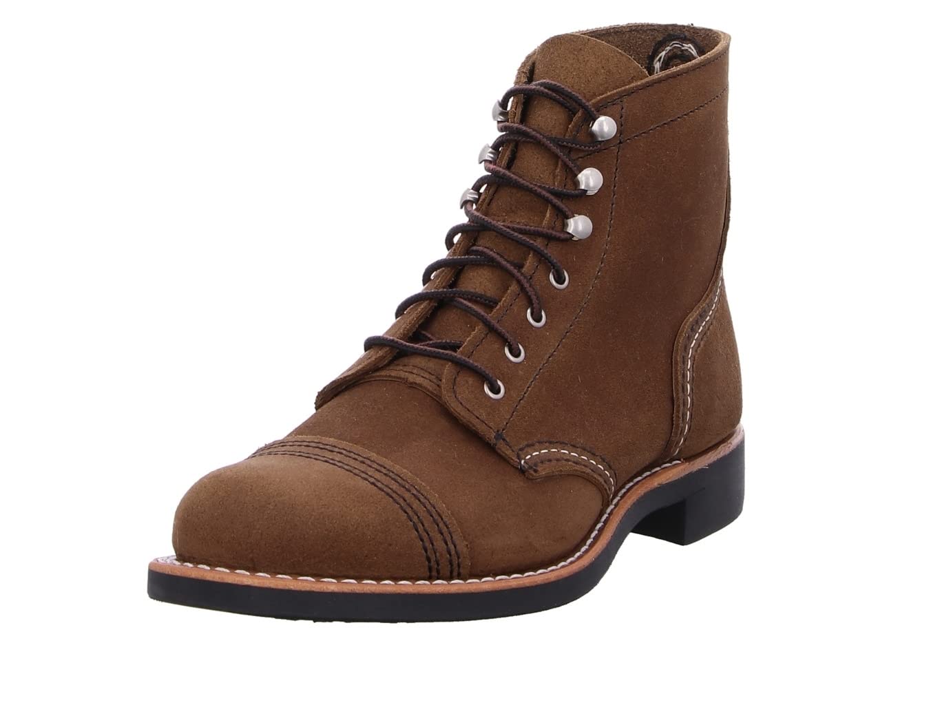 Red Wing Women's Iron Ranger Suede Leather Clove Boots Size 9.5 US - Comfortable & Stylish Ankle Boots for Outdoor, Hiking & Casual Wear