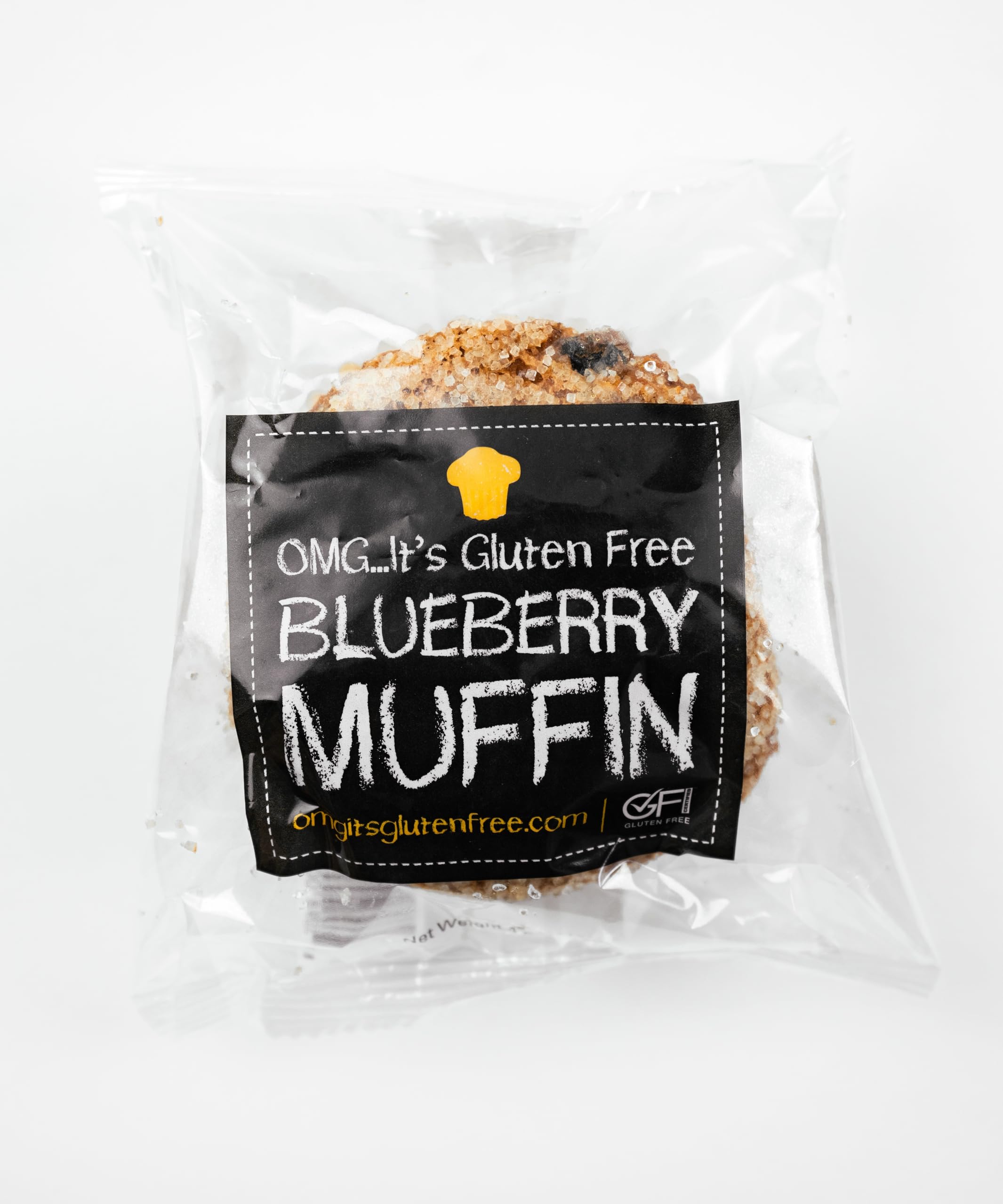 Gluten Free Blueberry Muffins - Freshly Baked, Allergy-Friendly Snacks (12 Pack, 5 oz Each) | Individually Wrapped for Convenience | Perfect for Breakfast, Desserts & On-the-Go Snacking