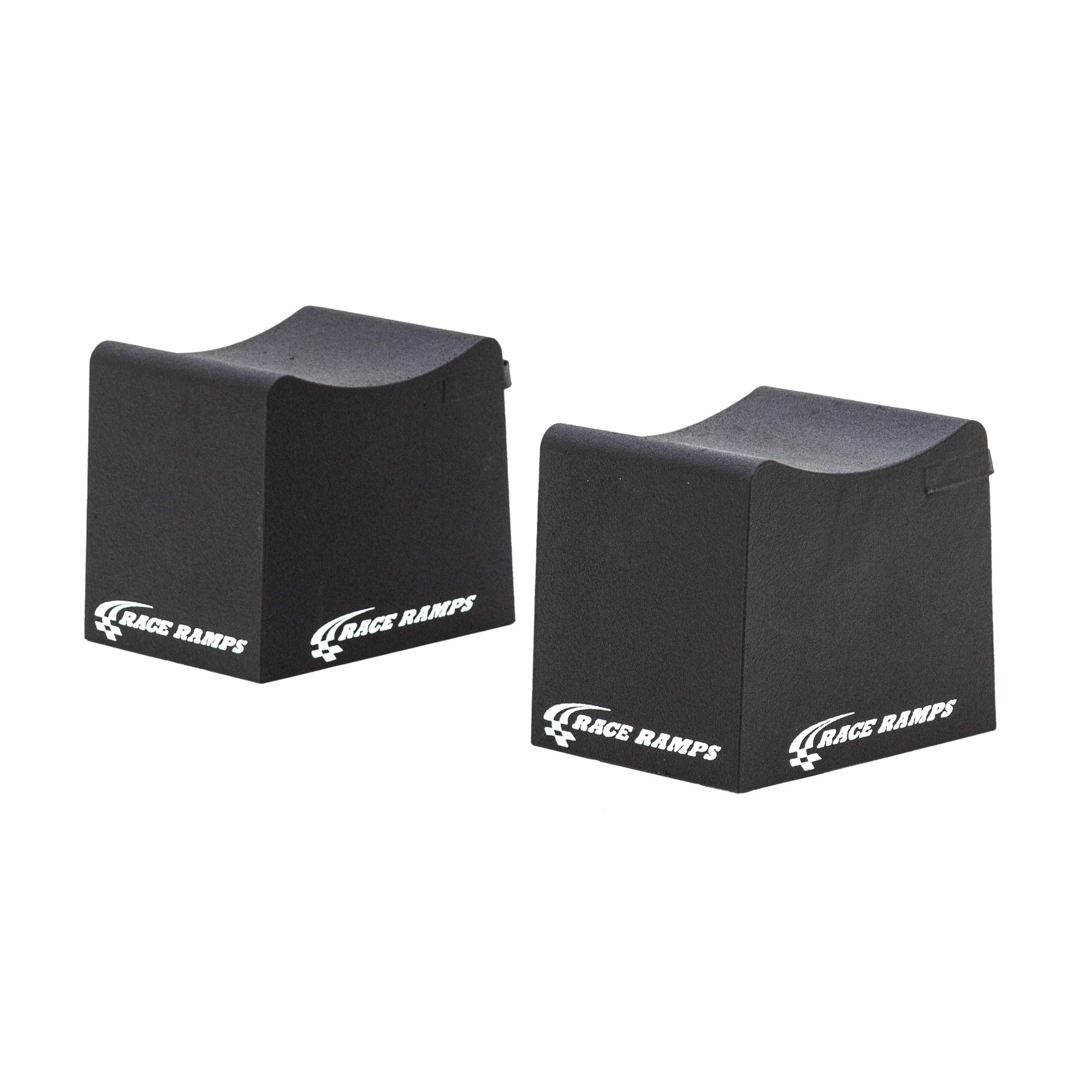 Race Ramps RR-WC-12 12-Inch Wheel Cribs for Cars & Trucks - Heavy Duty Tire Support Ramps for Vehicle Maintenance, Oil Changes & Storage (Set of 2, Fits Tires Up to 12