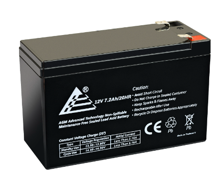 APC Back-UPS ES 550VA 12V 7.2AH Battery Backup Power Supply - Reliable UPS for Home Office, Computer, Router & Electronics Protection During Power Outages