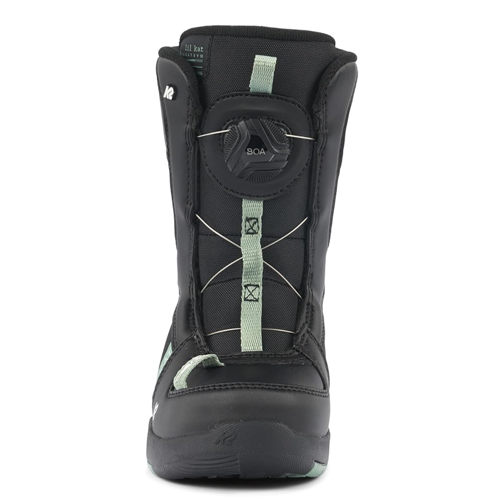 K2 Lil Kat Youth Snowboard Boots - Kids' Snowboarding Shoes for Boys & Girls - Warm & Waterproof Winter Boots for Skiing, Snowboarding & Outdoor Winter Sports