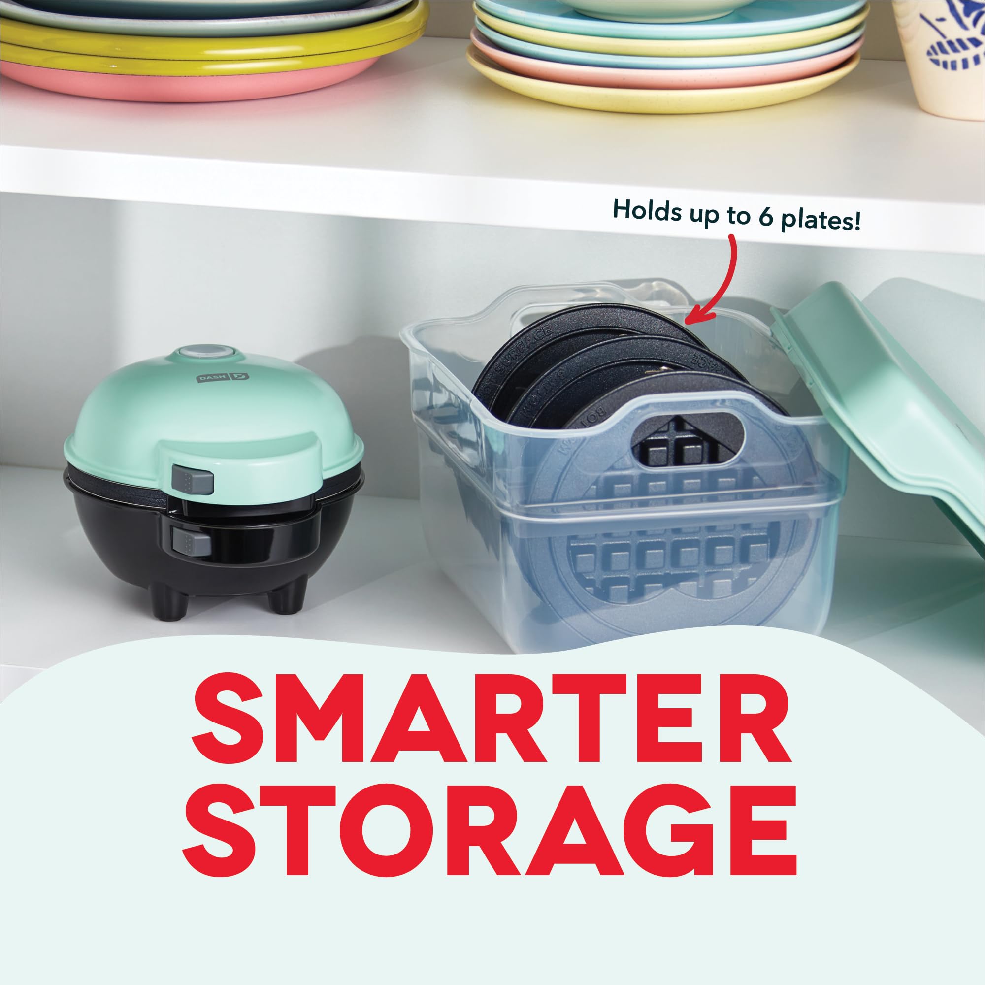 Multi-Plate Mini Maker Storage Case - Organize & Protect Your Mini Plates for Crafting, Baking & DIY Projects
