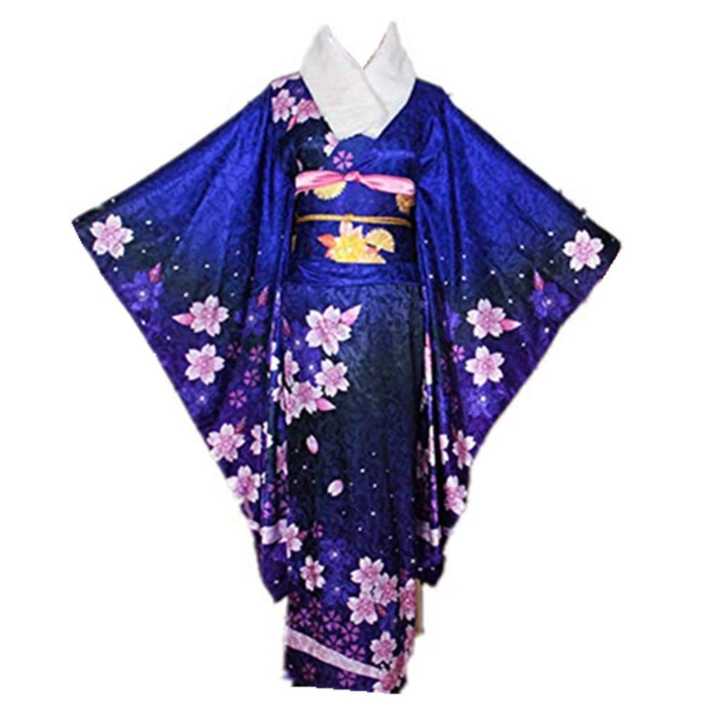 Fate Grand Order Tamamo No Mae Cosplay Costume - Anime Kimono Dress for Women (Size L) | Perfect for Halloween, Anime Conventions & Themed Parties