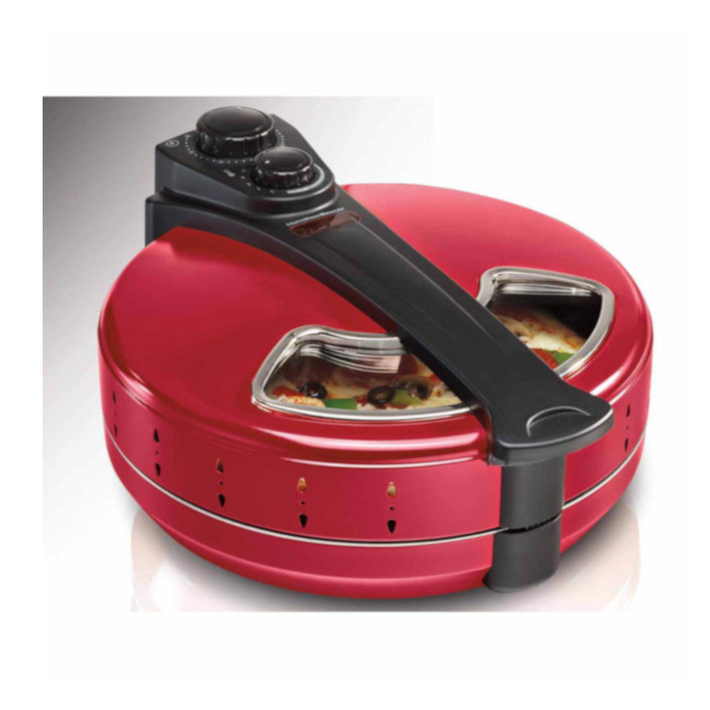 Hamilton Beach 31700 12-Inch Countertop Pizza Maker - Perfect for Homemade Pizzas, Family Dinners & Party Snacks