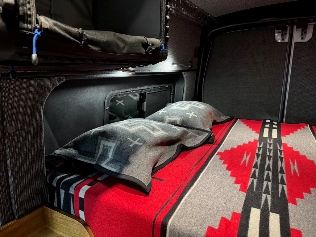 Ford Transit Innie Sleeper - Driver Side Sleeper Conversion Kit for Camper Vans | Comfortable Sleeping Solution for Road Trips & Camping Adventures
