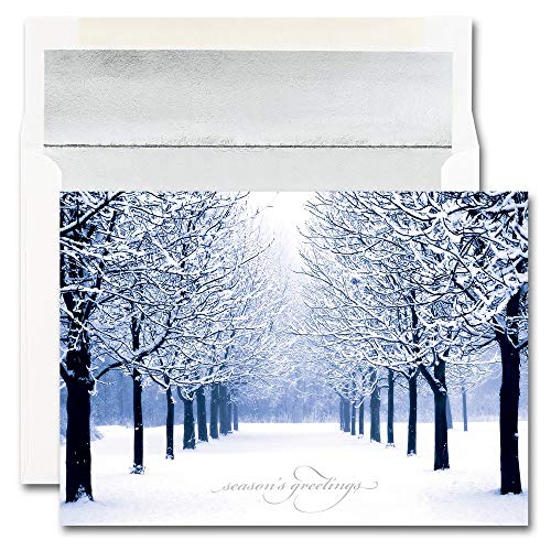 Blue Tree Scene