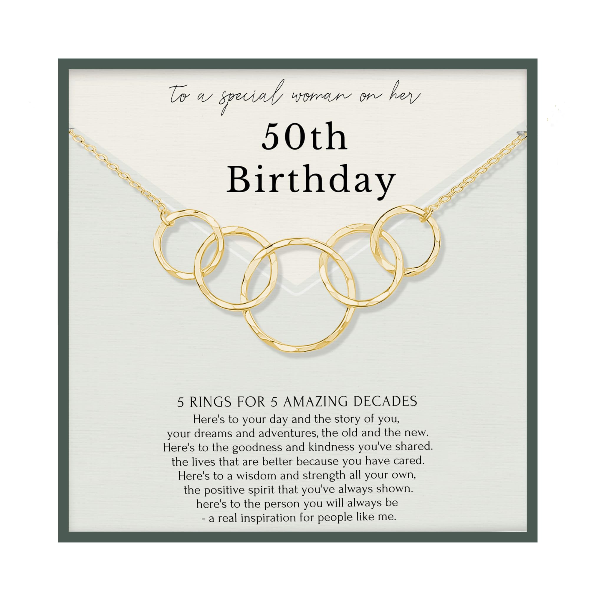 14k Gold Plated Sterling Silver Birthday Necklace for Women - Elegant Jewelry Gift for Mom, Wife, Daughter, Sister | Perfect for Birthdays, Anniversaries & Special Occasions