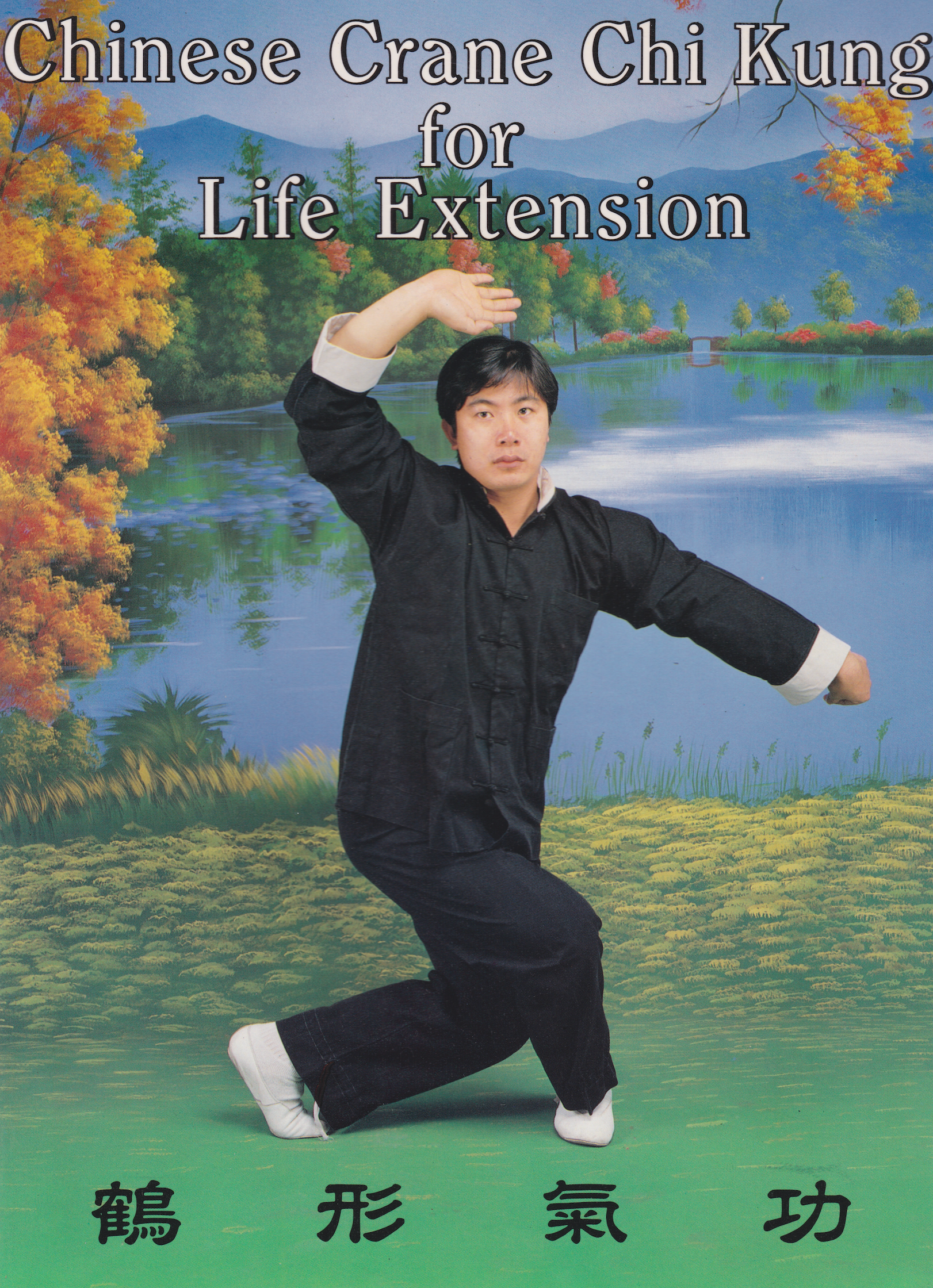 Chinese Crane Qigong Book for Longevity & Life Extension - Improve Health, Energy & Vitality with Ancient Exercises for Home & Daily Practice