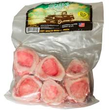 Tucker's Beef Bone Dog Chew Toys for Small Breeds - 6 Pack | Natural & Safe | Perfect for Teething, Training, and Playtime