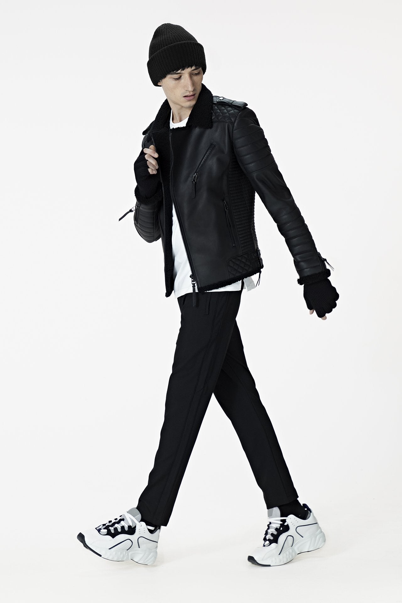 Kay Michaels Men's Shearling Jacket - Premium Winter Coat for Cold Weather, Outdoor Activities & Casual Style