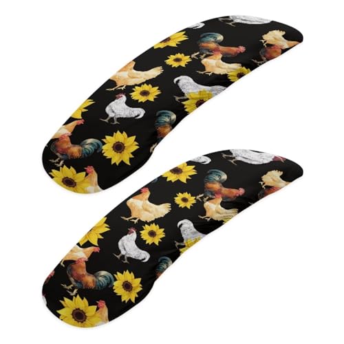 Aesthetic Sunflowers Rooster
