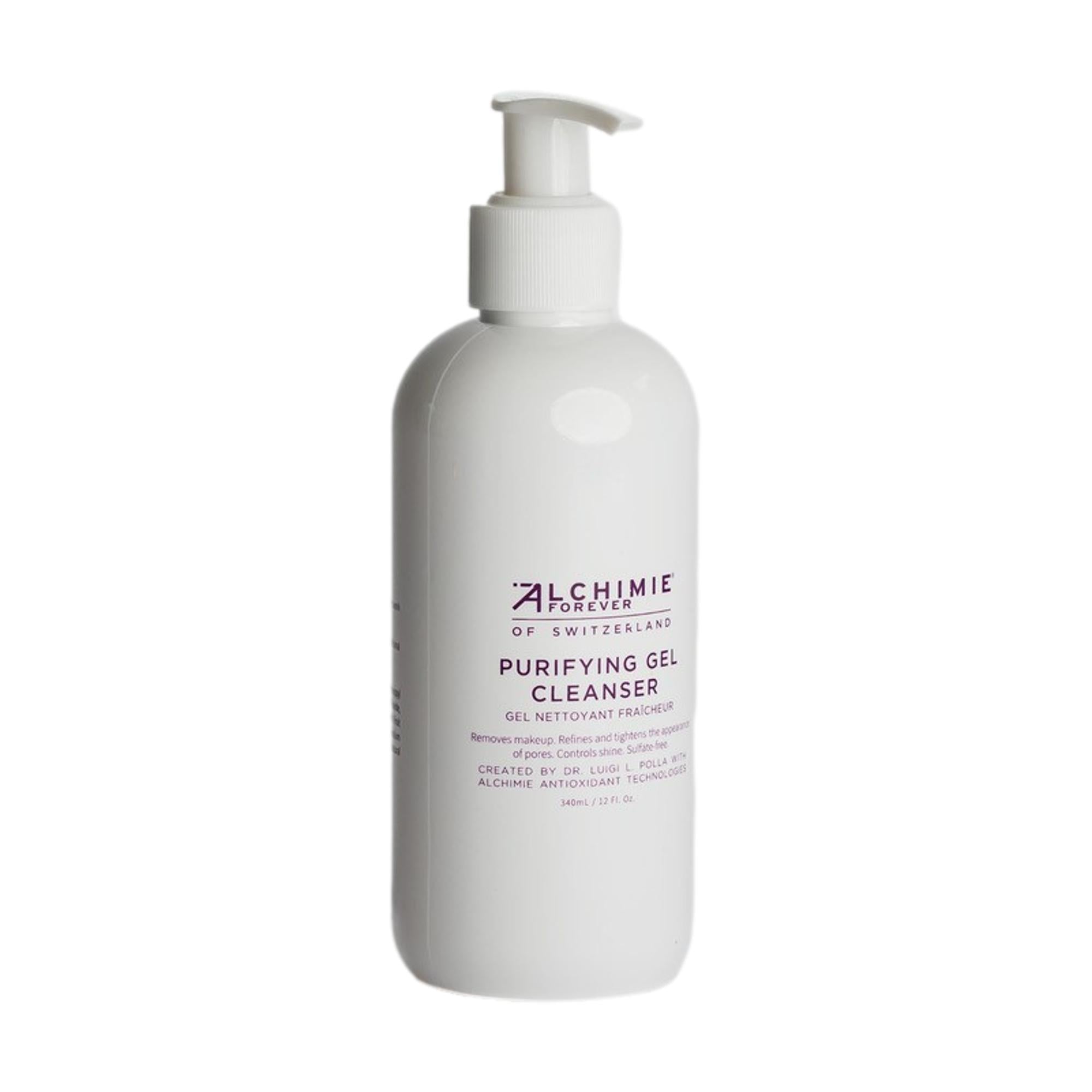 Alchimie Forever Purifying Gel Cleanser - Gentle Face Wash for Oily & Acne-Prone Skin - Deep Cleansing & Pore Minimizing - Perfect for Daily Skincare Routine & Travel