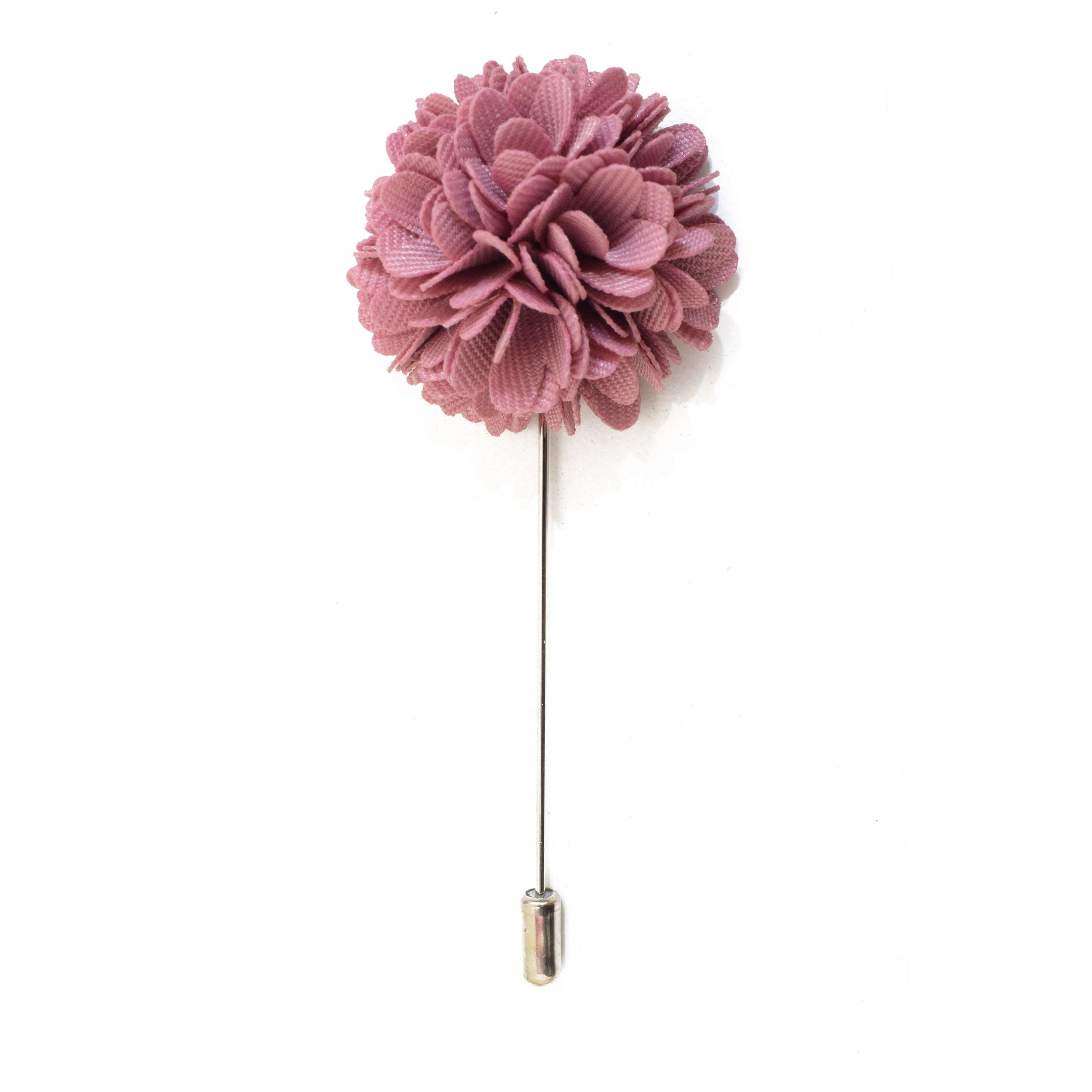 Dusty Pink Lapel Pin - Elegant Brooch for Women & Men - Perfect for Suits, Jackets, Hats & Gifts