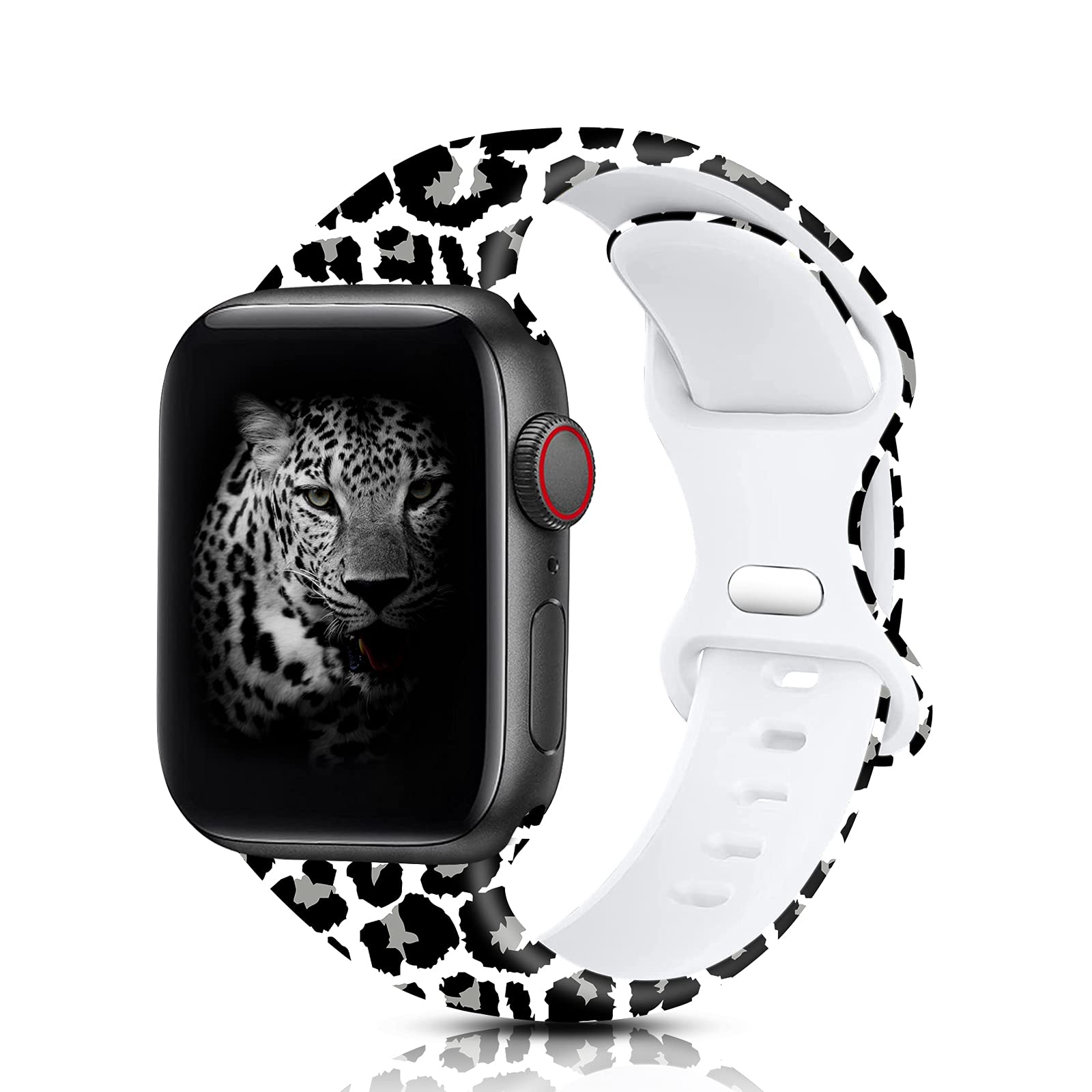 Premium Soft Silicone Sport Band Compatible with Apple Watch 38mm 40mm 41mm 42mm 44mm 45mm 49mm - Stylish Replacement Strap for Women, iWatch Series SE 8 7 6 5 4 3 2 1 - Perfect for Workouts, Running & Everyday Wear