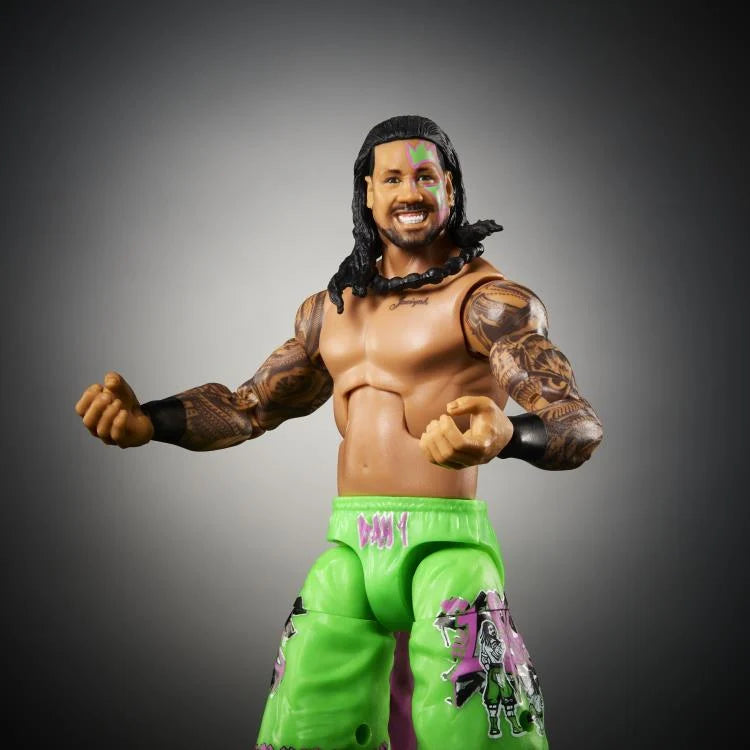 Jey Uso WWE Elite Collection Greatest Hits 2025 Action Figure - Authentic WWE Wrestling Collectible for Fans & Display