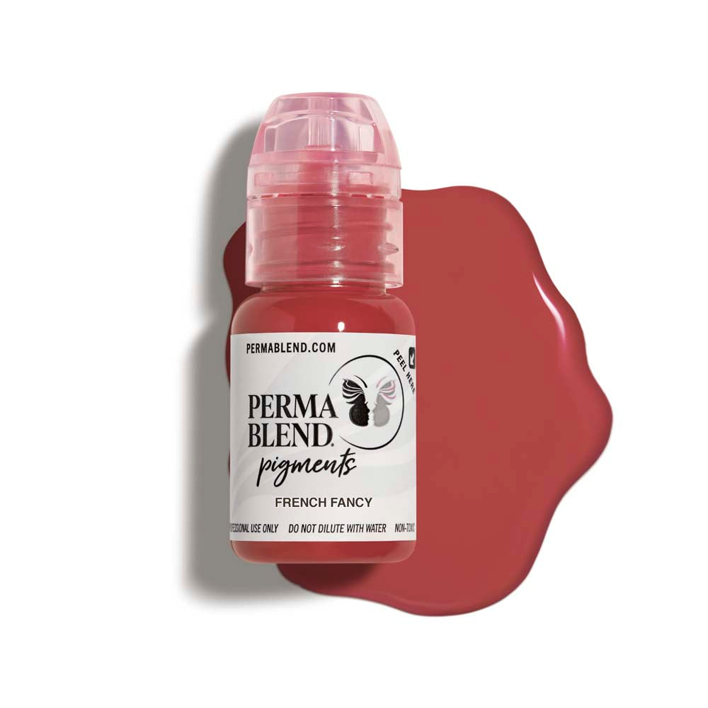 Perma Blend French Fancy Pigment - Professional Tattoo Ink for Vibrant & Long-Lasting Body Art - Perfect for Tattoo Artists & Permanent Makeup (Eyebrows, Lips, Eyeliner)