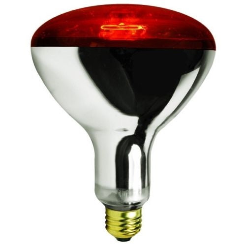 125W Infrared Red Heat Lamp Bulb - Reptile & Pet Heating, Cozy Home Sauna, Therapeutic Pain Relief, E27 Base for Indoor & Outdoor Use