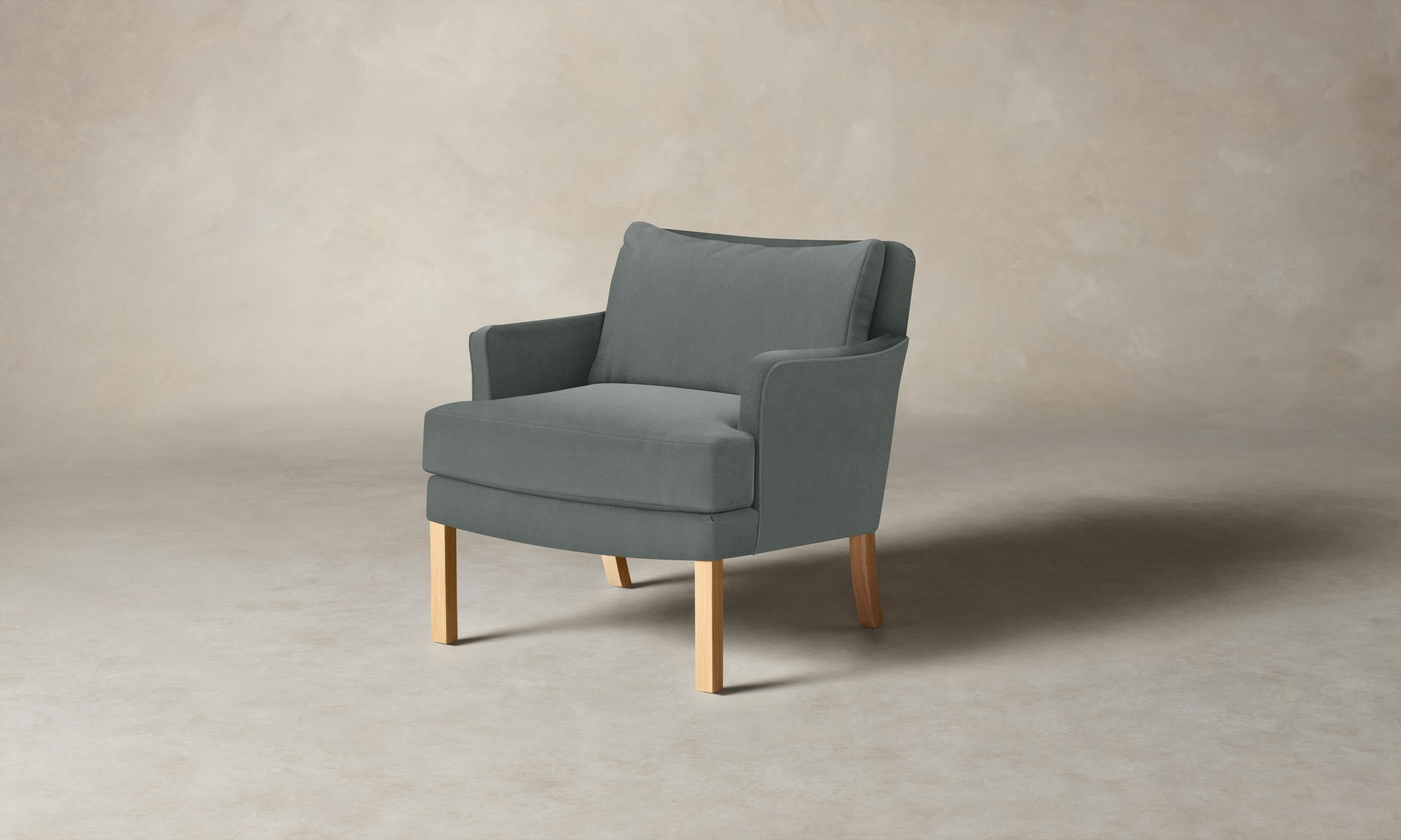 Kaye Chair - Premium Performance Velvet Seafoam Green Upholstered Accent Chair for Living Room, Bedroom, or Office - Comfortable Modern Seating with Soft Velvet Fabric
