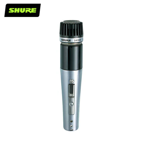 Shure 545SD LC Dynamic Unidirectional Microphone - Professional Vocal & Instrument Mic for Live Performances, Studio Recording & Broadcasting