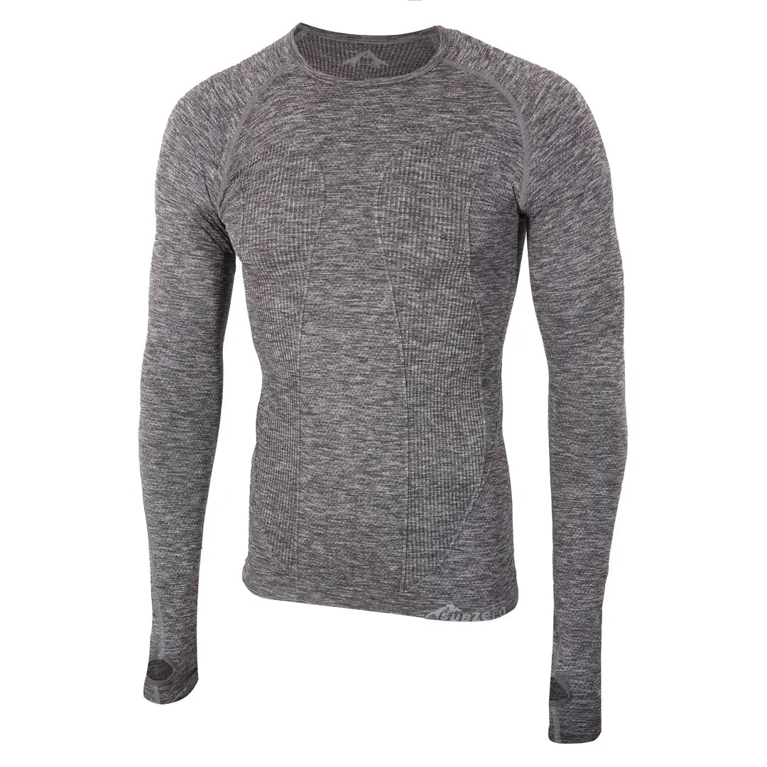Factor 1 Plus Men's Thermal Long Sleeve Base Layer Shirt - Warm Winter Underwear for Hiking, Skiing & Outdoor Activities
