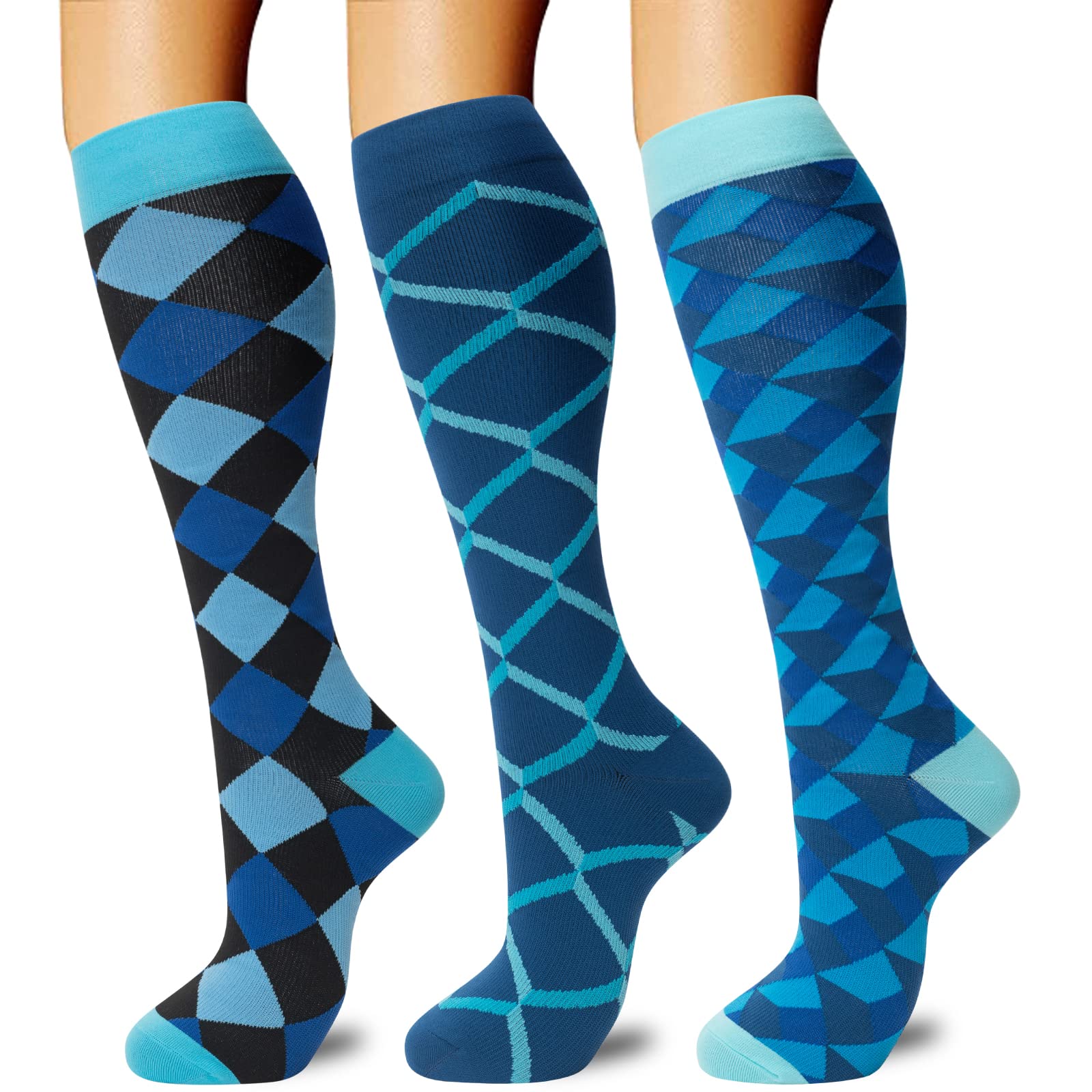Compression Socks for Men & Women - Running & Travel Support