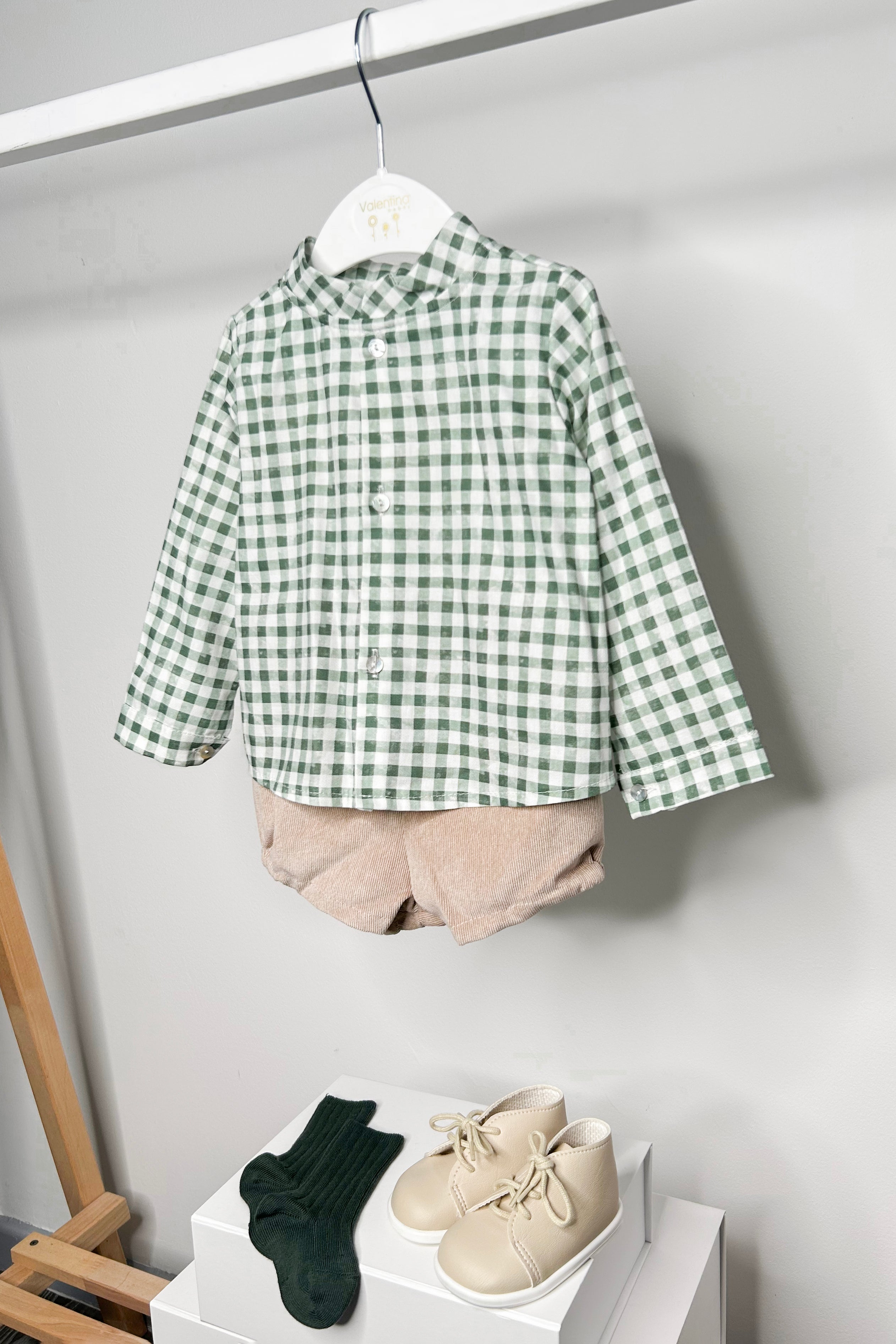 Gregory Stone Knit Jumper, Shirt & Shorts Set - Stylish Casual Outfit for Men | Perfect for Everyday Wear, Weekend Outings & Relaxation