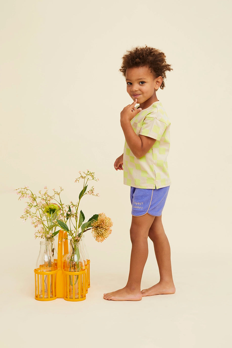 Stylish Pocket Blocks Print T-Shirt by Sproet & Sprout - Trendy Casual Wear for Everyday Outfits & Street Fashion