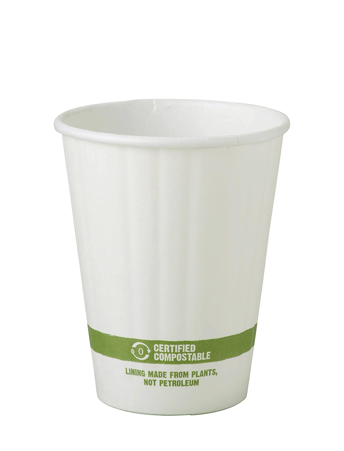 Eco-Friendly 8 oz Compostable Hot Cups by World Centric - 100% Biodegradable FSC Certified Paper Cups, Pack of 1000 (Perfect for Coffee Shops, Offices & Sustainable Events)