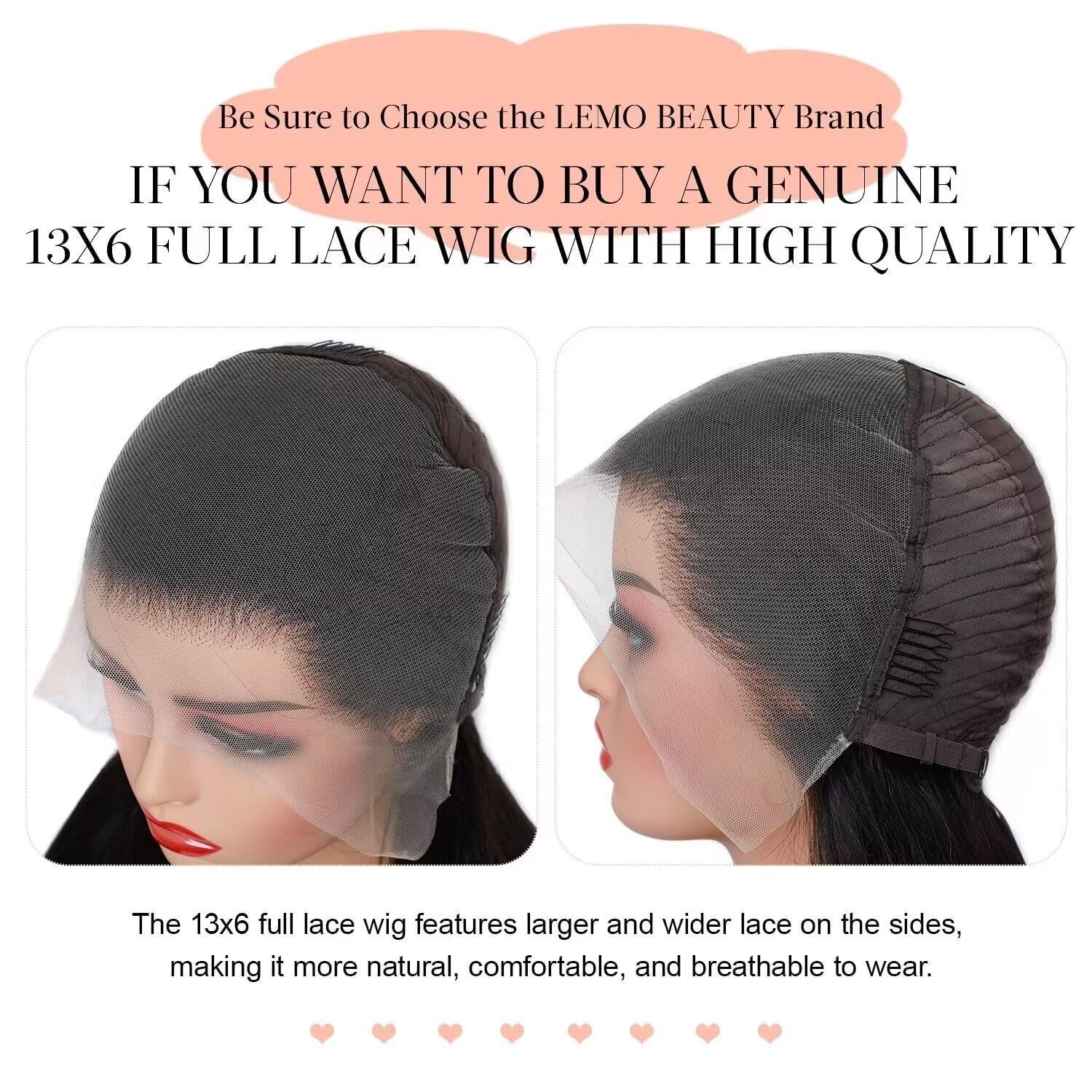 13x6 Full Lace Frontal Human Hair Wig - Body Wave 24 Inch HD Transparent Lace Front Wig with Pre-Plucked Bleached Knots & 180% Density - Perfect for Daily Wear, Parties, and Special Occasions