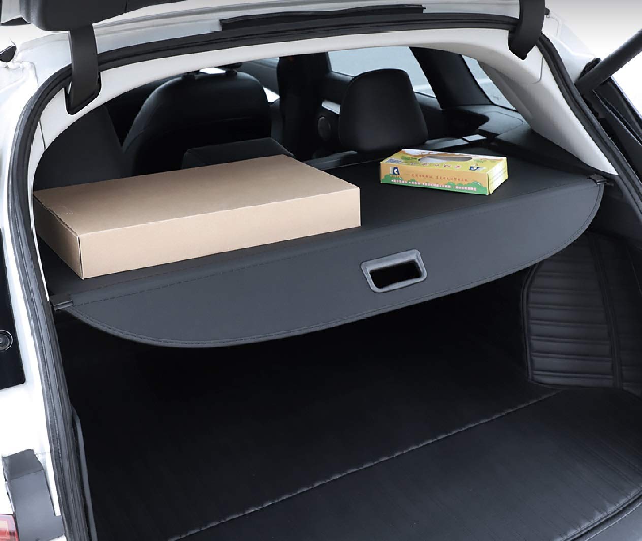 Retractable Cargo Cover for Lincoln Nautilus 2019-2024 | Tonneau Trunk Cover | Rear Cargo Security Shade | Perfect for Road Trips, Grocery Hauling & Luggage Protection