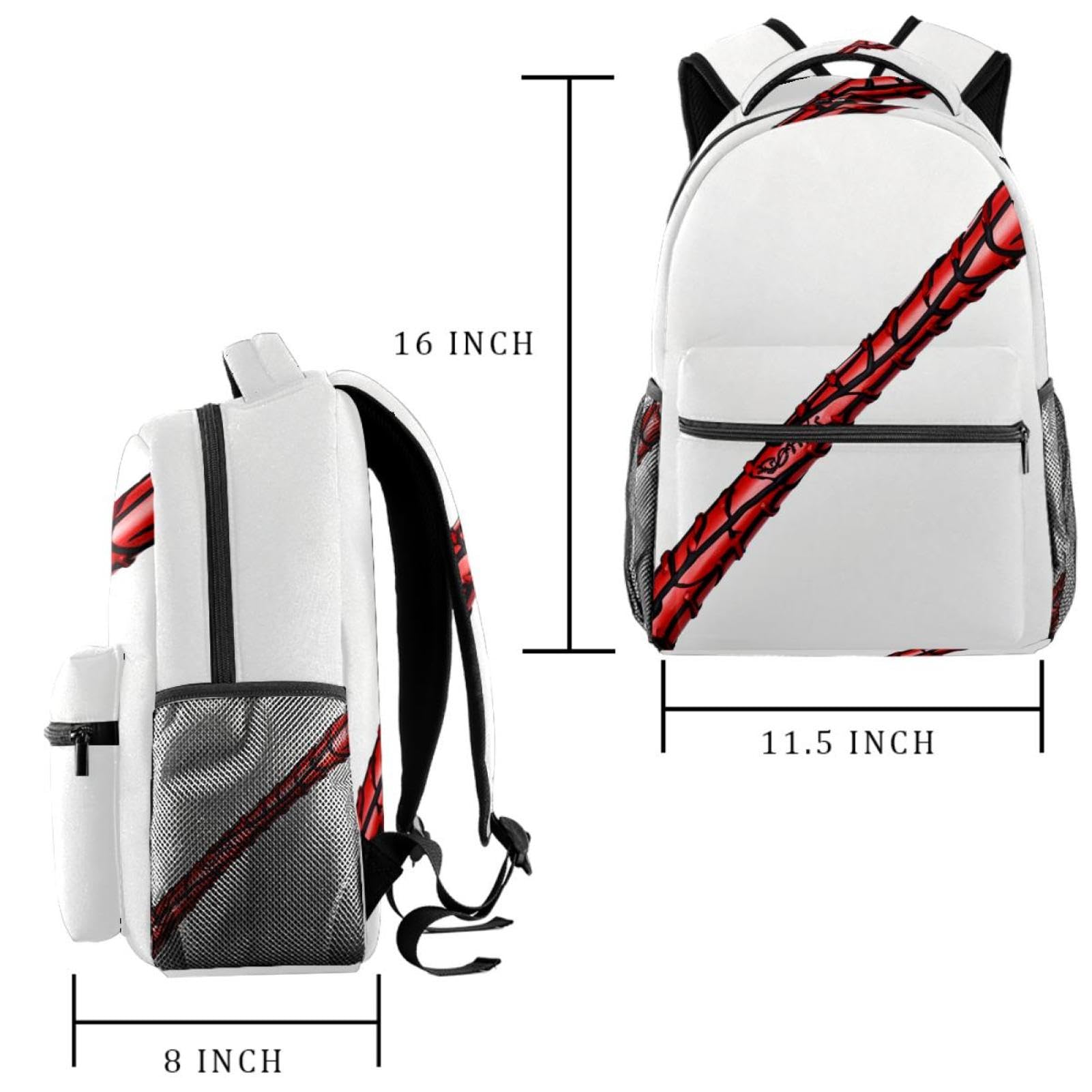 Stylish Travel Backpack for Women & Men - Durable Baseball Backpack for Commuting, Hiking, School & Work - Perfect for Daily Use & Outdoor Adventures