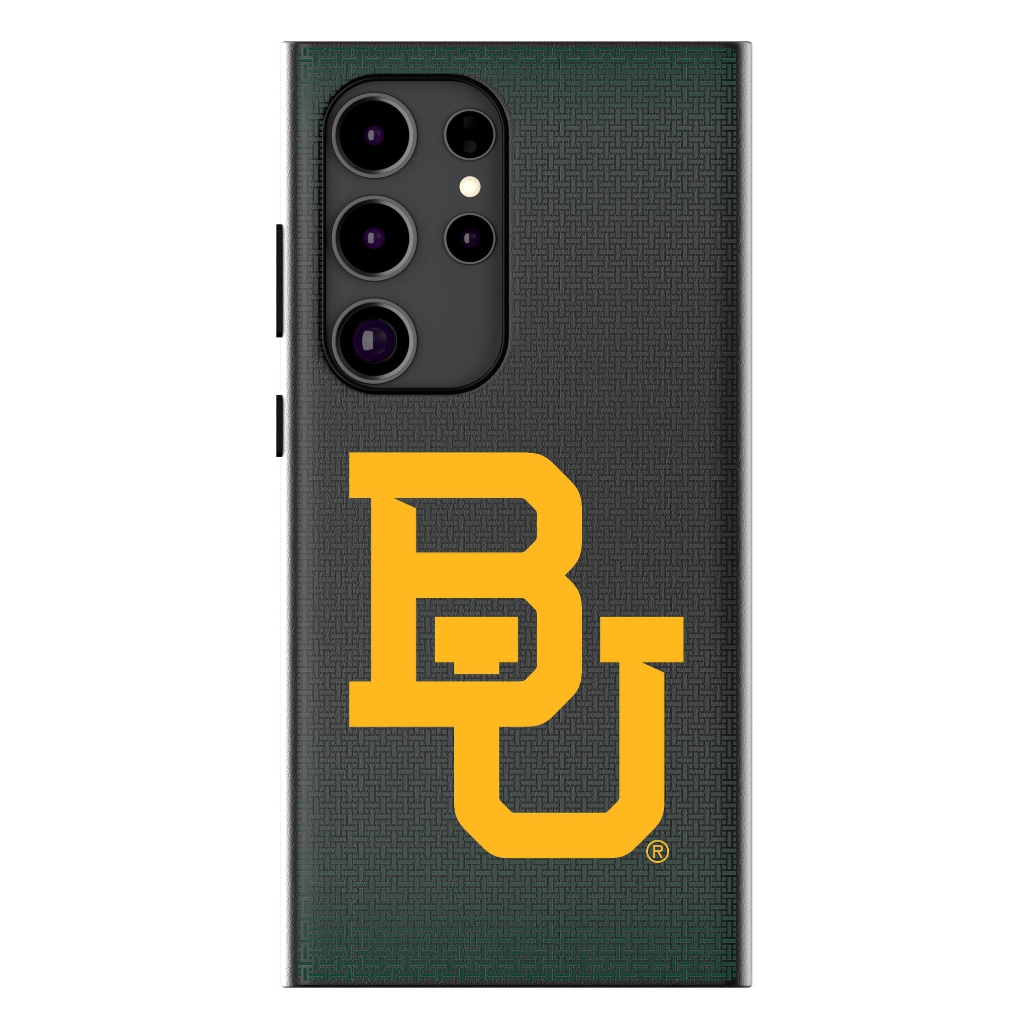 Baylor University Bears Linen MagSafe Compatible Phone Case for Samsung Galaxy S23 Ultra/S22 Ultra - Durable Protective Cover for School Spirit & Everyday Use