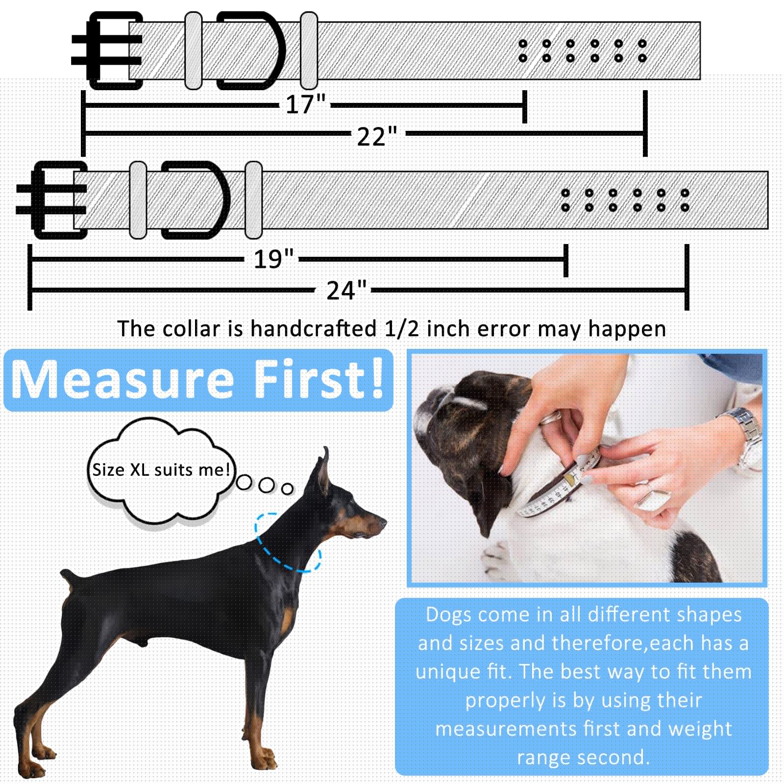 Military Adjustable Dog Collar - 2'' Wide Heavy Duty Nylon Tactical Collar with D-Ring & Buckle for Large Dogs - Perfect for Outdoor Training, Hiking & Security Work