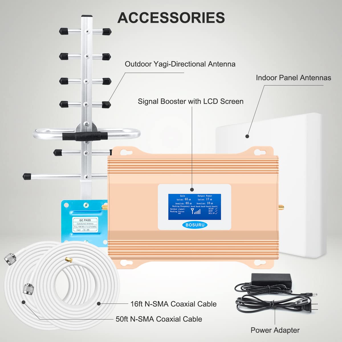 AT&T Verizon T-Mobile Signal Booster for Cars & Homes