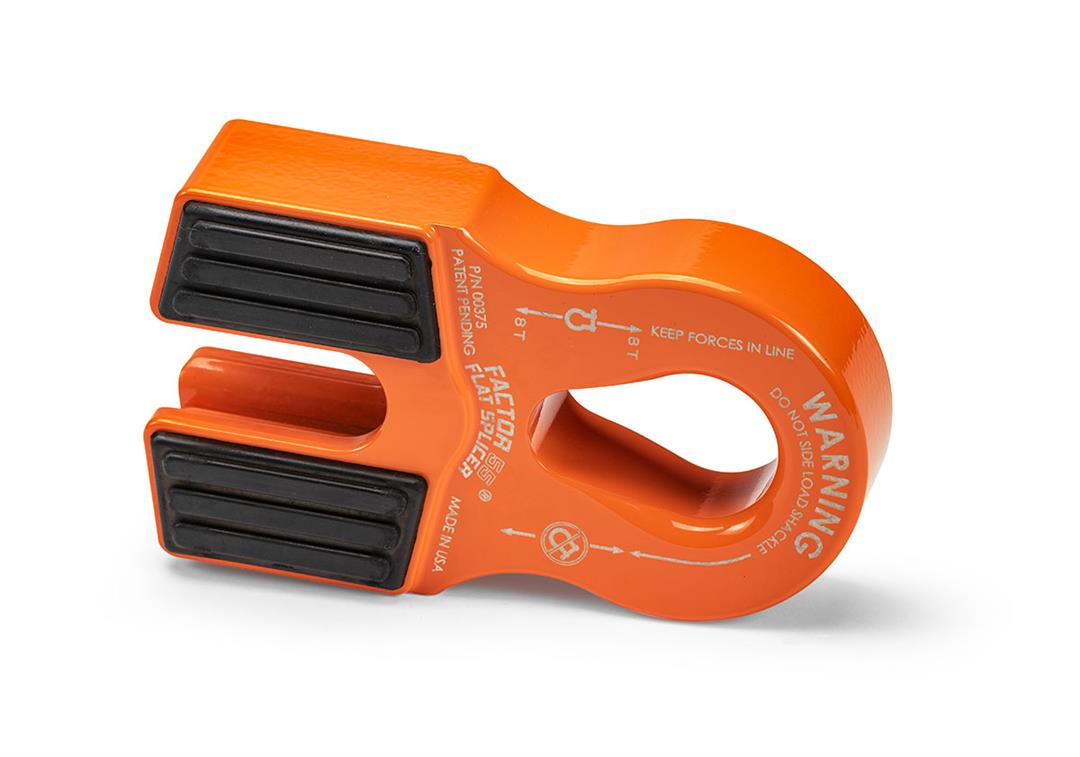 Factor 55 Flat Splicer - Heavy Duty Off-Road Winch Accessory for Jeep, Truck & SUV Recovery | Perfect for Trail Riding, Towing & Emergency Situations