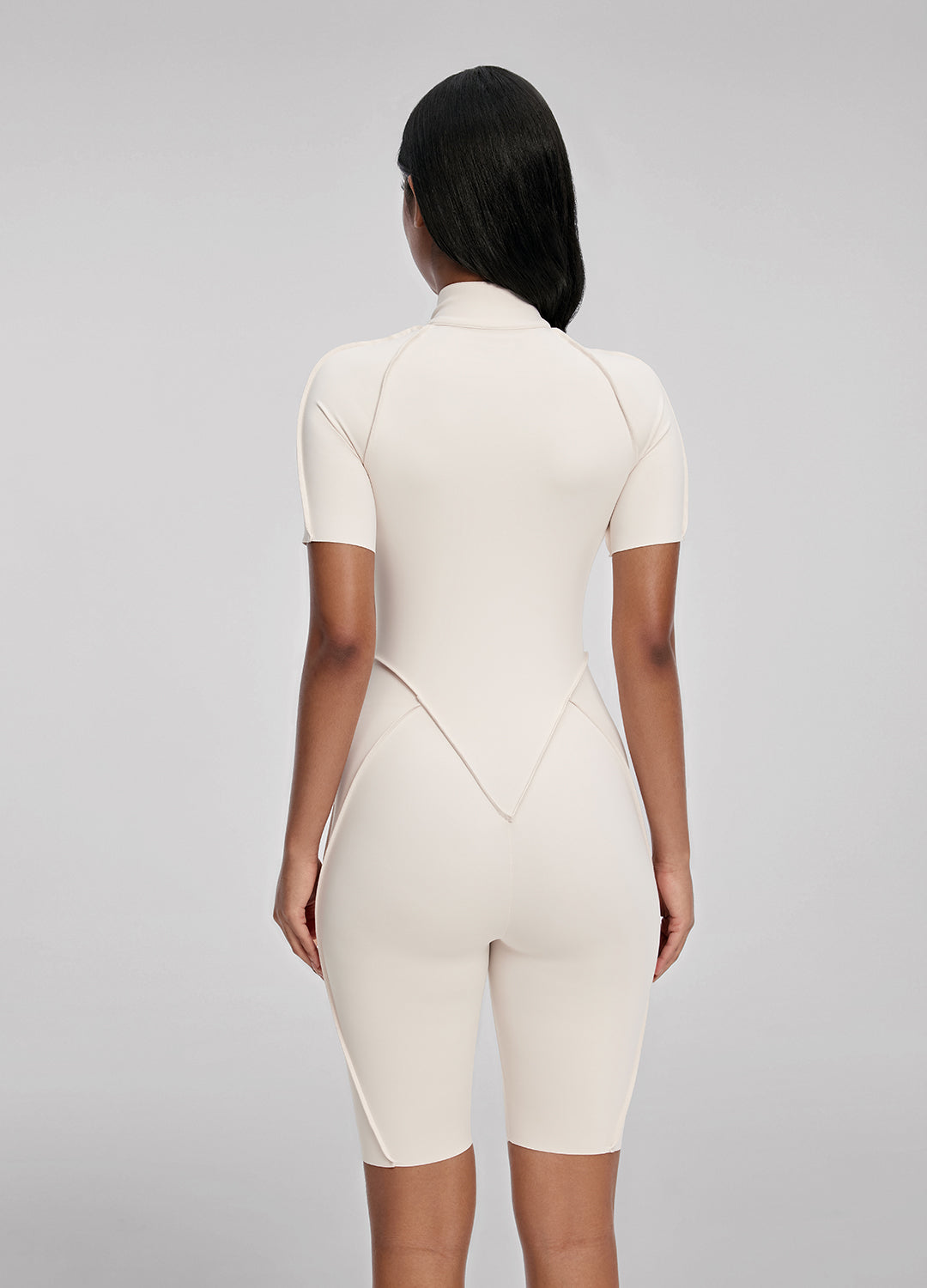 Closed Back Shorts Catsuit - Women's Sexy Bodysuit for Dance, Cosplay & Night Out - Stretchy & Comfortable Outfit