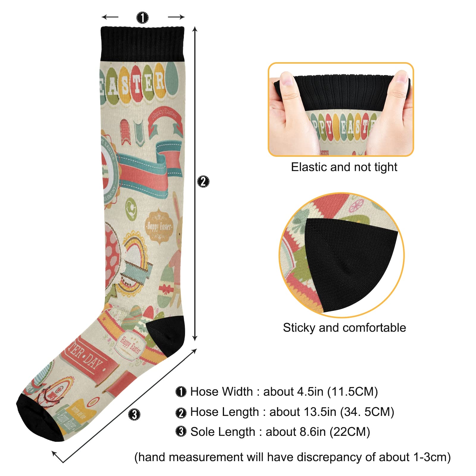 Best Compression Socks for Women & Men - Medical Grade Support Socks for Running, Cycling, Nursing & Travel - Improve Blood Circulation & Reduce Leg Fatigue