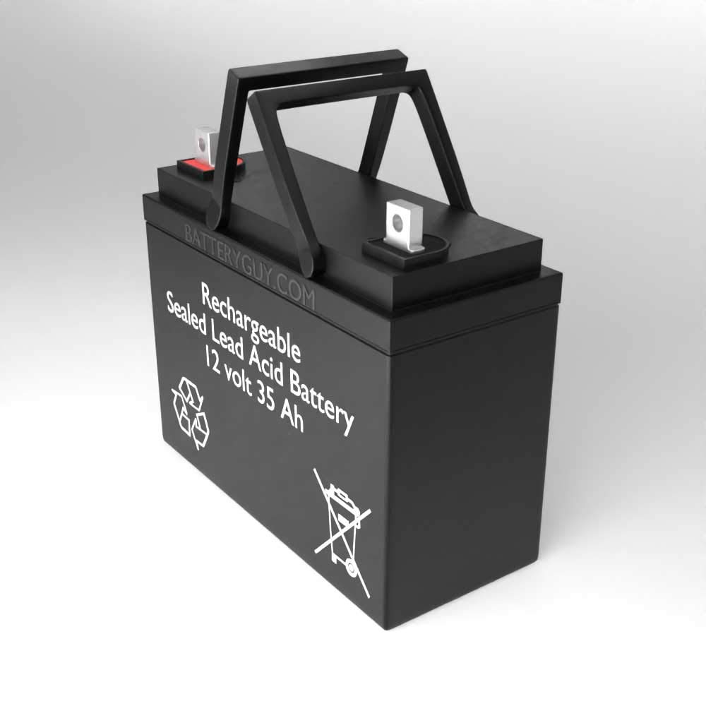 KinAir Bed-Temp Transport Replacement 12V 35Ah Battery - Compatible with BatteryGuy Brand | Long-Lasting Power for Medical Equipment & Emergency Transport Vehicles