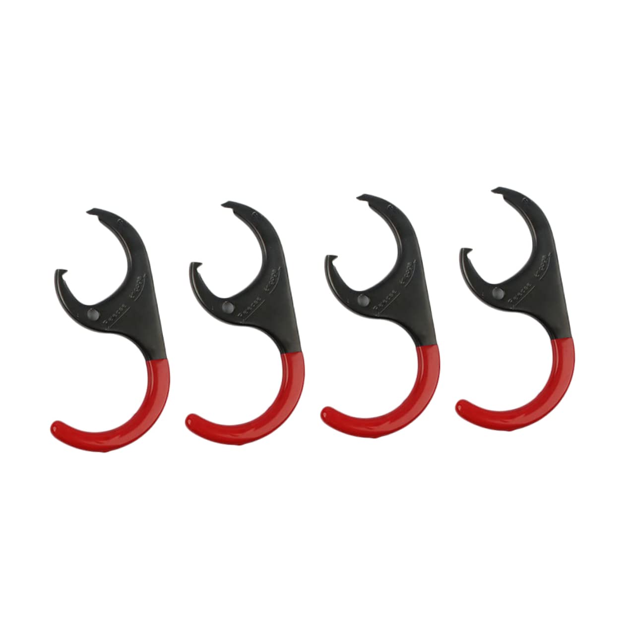Heavy Duty Garage Storage Hooks 4Pcs - Wall Mounted Hanger Hooks for Tools, Bikes, Ladders & Sports Equipment - Perfect for Garage, Shed & Workshop Organization