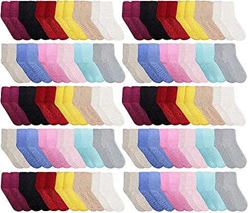 120 Pairs Gripper Fuzzy Assorted
