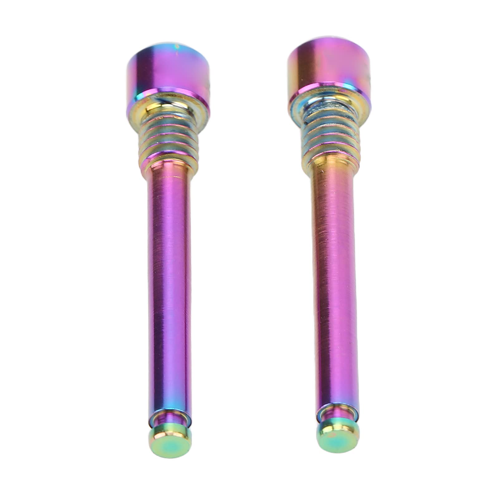 Premium Bike Disc Brake Screws - 2pcs High-Quality Road & Mountain Bike Brake Caliper Screws | Lightweight, Fine Polished | Perfect for Cycling Maintenance & DIY Bike Repairs