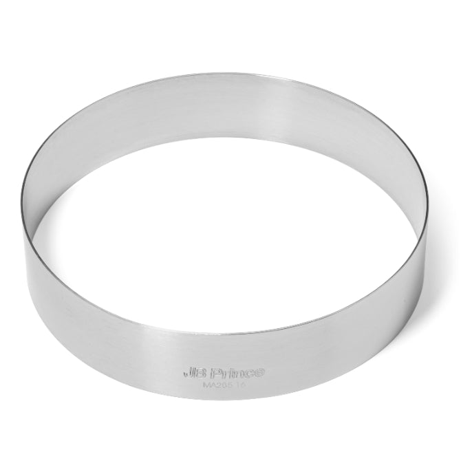JB Prince Premium Seamless Stainless Steel Ring - 1.38 Inch Height - Durable & Hypoallergenic Jewelry for Men & Women - Perfect for Weddings, Anniversaries & Everyday Wear