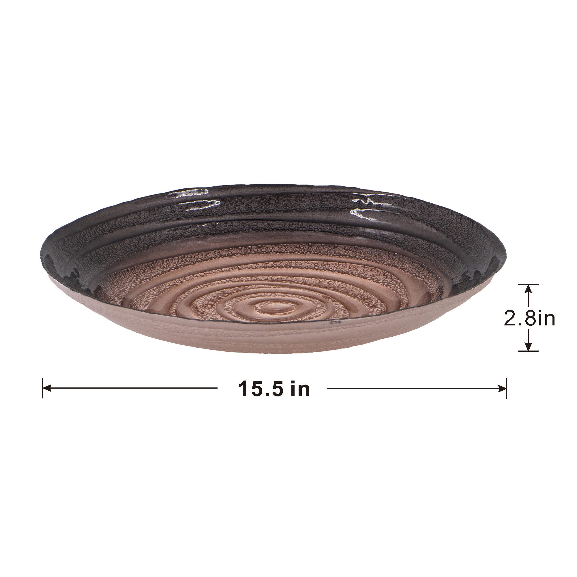 A&B Home Concentric Charger Plate - 16