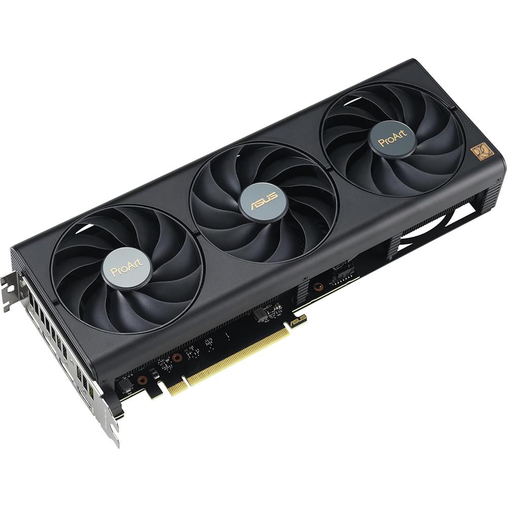 ASUS ProArt RTX 4070 Super 12GB GDDR6X Graphics Card for 3D Rendering, Video Editing & Gaming - High Performance GPU for Creators & Professionals