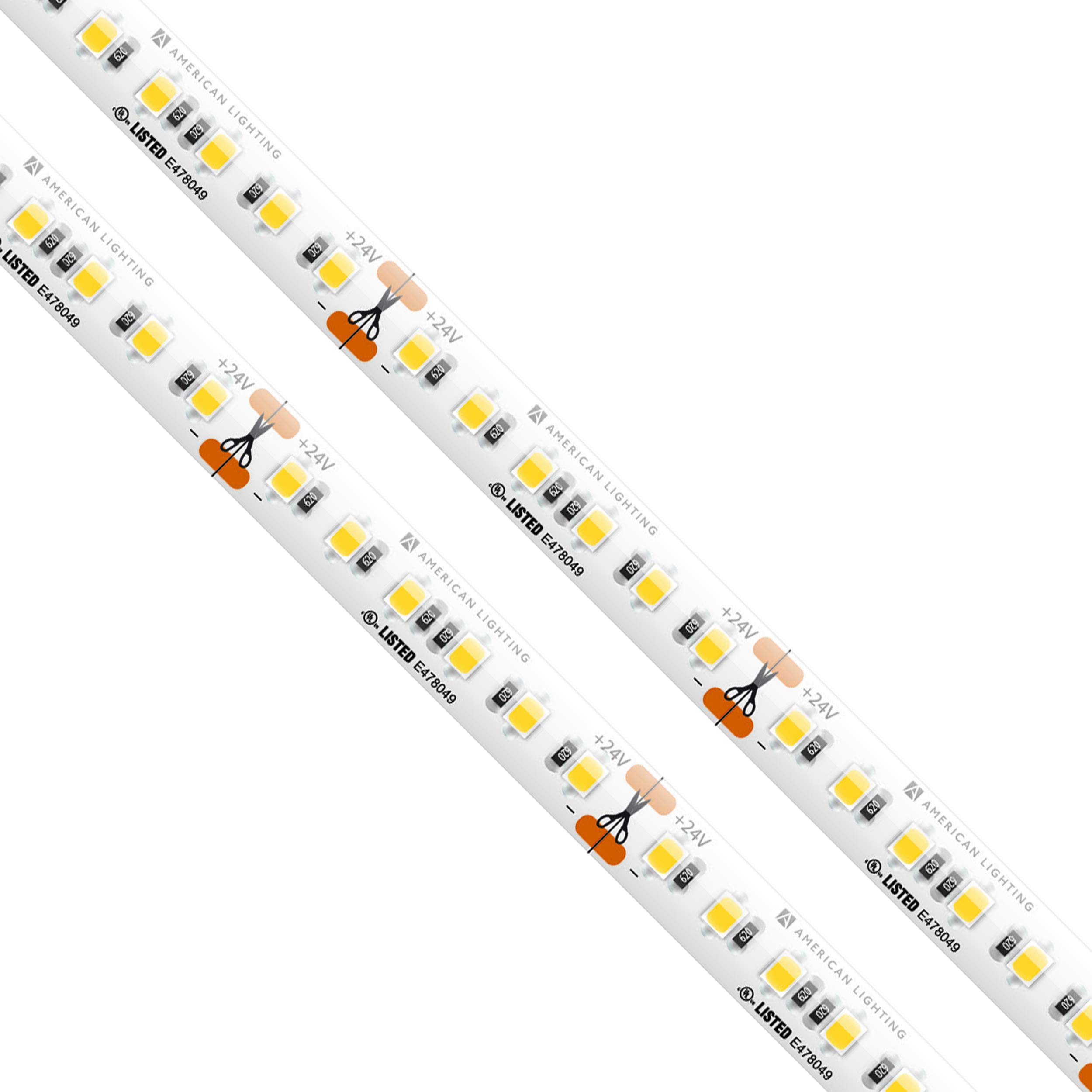 Trulux IP54 Spec Grade LED Tape Light Reel - Ultra Warm White 2700K, 13.1ft (SPTL-UWW-13) | Waterproof Flexible Strip Lighting for Kitchen Cabinets, Shelves & Home Decor